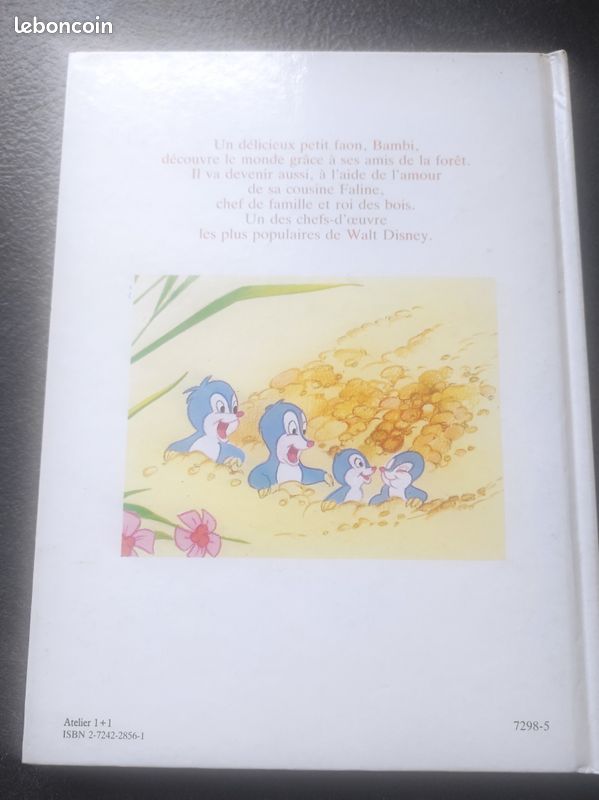 Livre Disney Bambi (image 2)