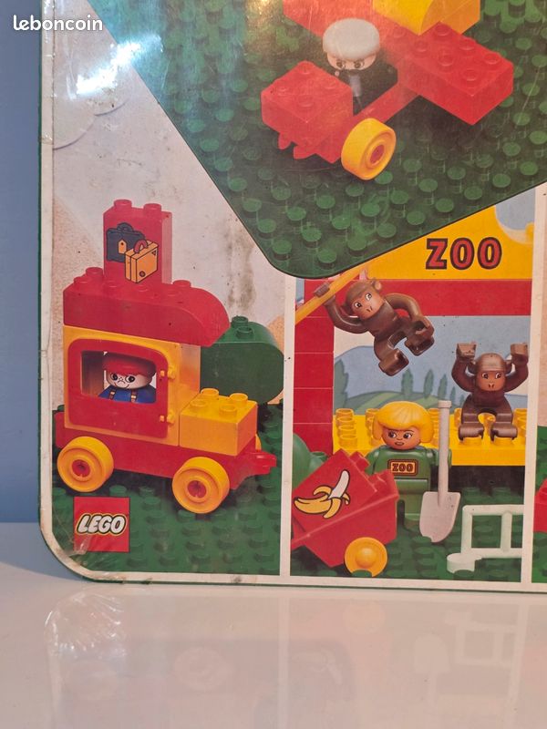 2304 - LEGO® DUPLO Plaque de base Duplo verte LEGO : King Jouet France