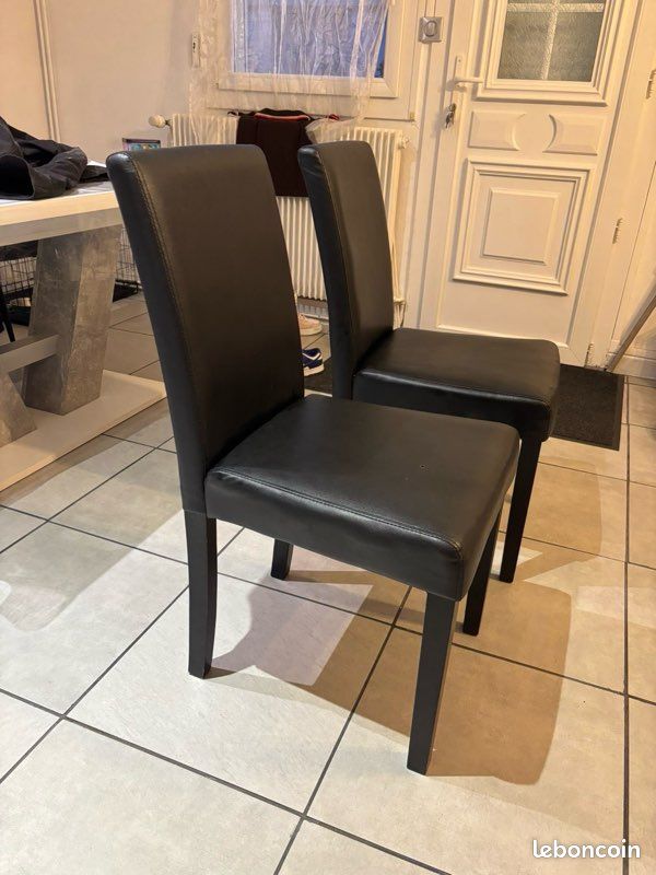 2 chaises de séjours (image 1)