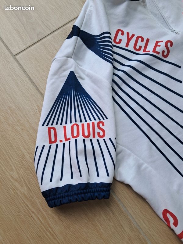 MAILLOT CYCLISTE VELO LES TRICOTS D'ACHILLE INTERIM 2000
