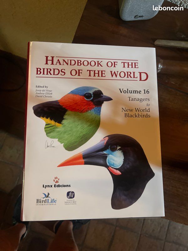 “Handbook of the Birds of the World” HBW- 16 Volumes (image 3)