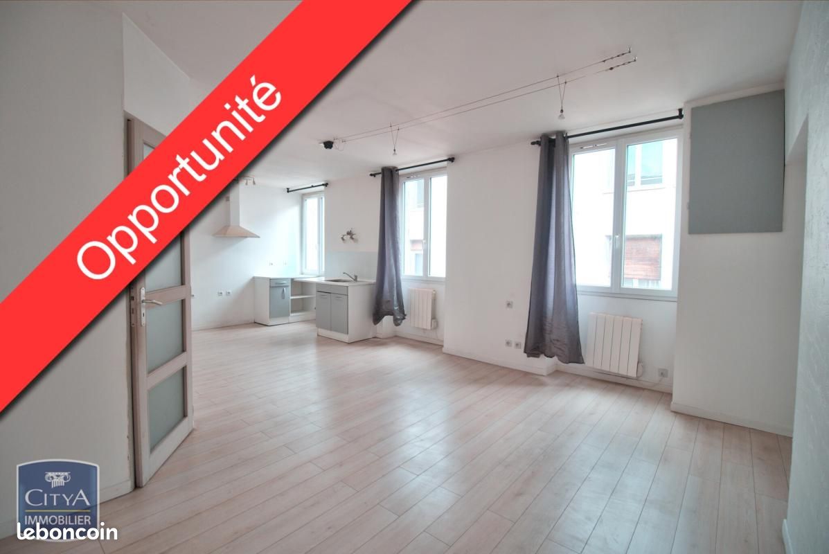 Appartement 2 pièces 44 m² · à Rive-de-Gier · 44 m² · 45 000 €
