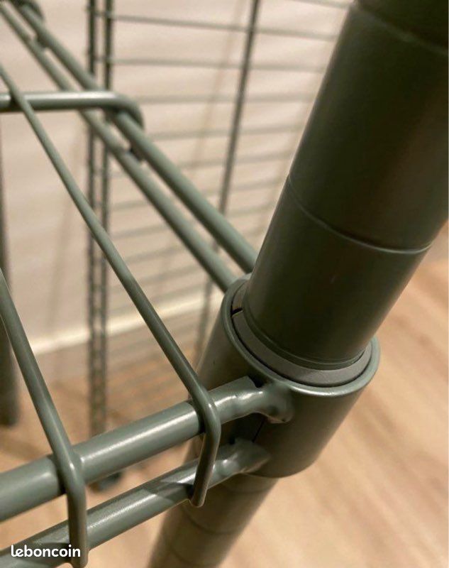 Étagère OMAR - IKEA VERTE EN ACIER (image 3)