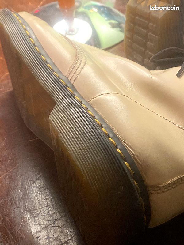 Dr. Martens 1460 crème – Pointure 44 – 8 trous (image 16)