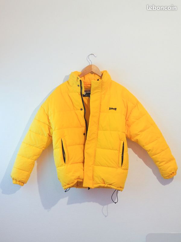 Doudoune Schott jaune canari S (image 1)