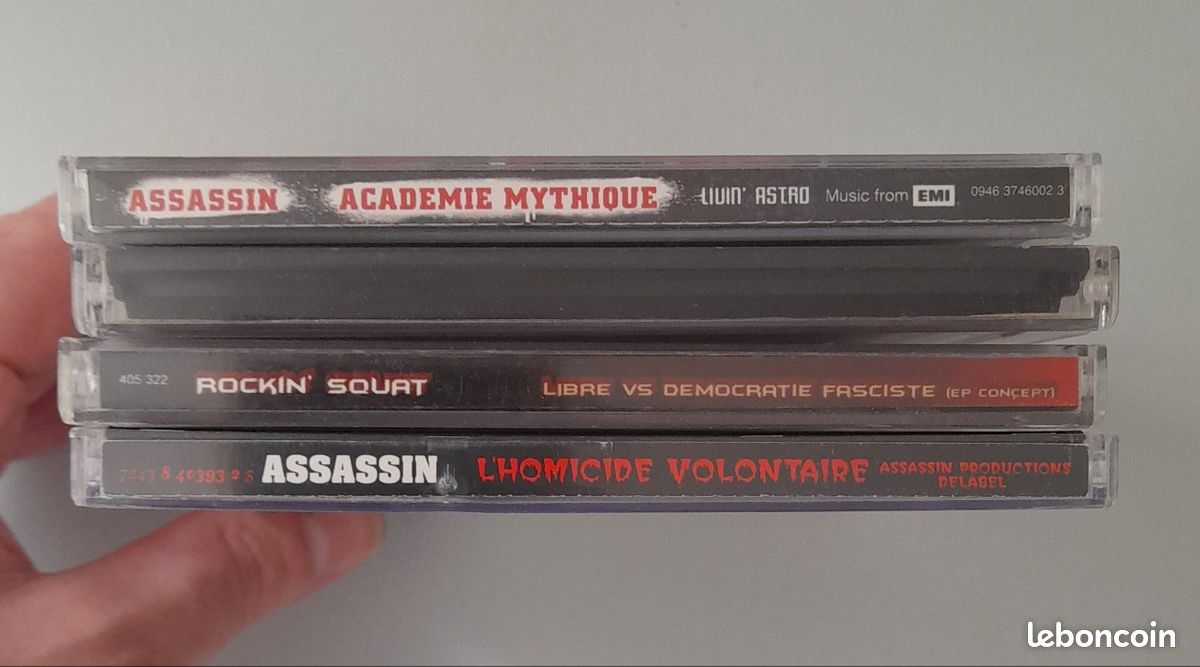Lot CD Rap français Assassin / Rockin'Squat (image 16)