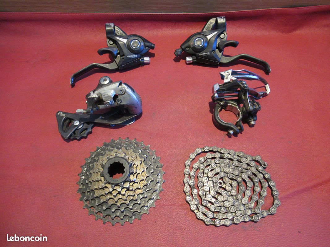 Shimano Exage Country Vtt Triple Dérailleur Avant FD-M250 28