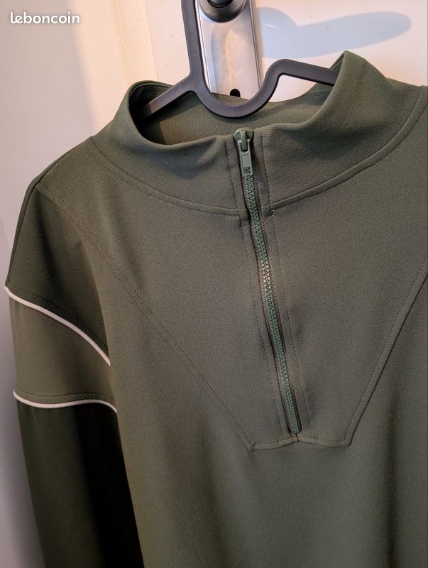 Pull Zara vert oversize (image 3)