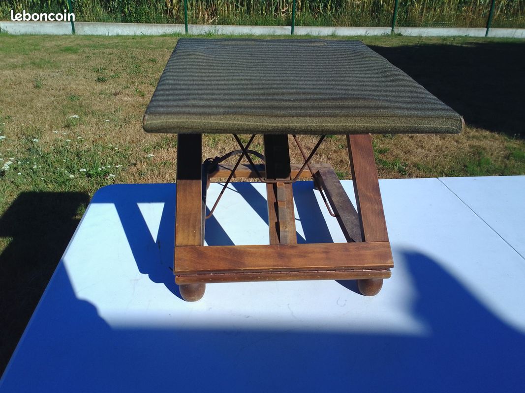 Repose pied vintage Reglable en Hauteur et Piable Damart (image 2)