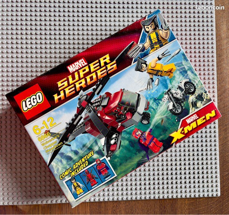 LEGO Marvel 6866 Wolverine's Chopper Showdown Jeux Jouets