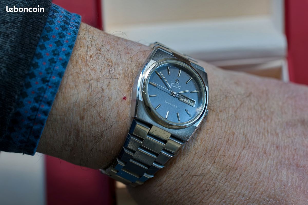 Omega Seamaster Quartz de 1977 37mm Montres Bijoux