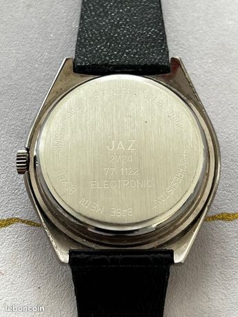 Montre Vintage JAZ Electronic Années 1970 - Réf. 751212, Occasion Unisexe