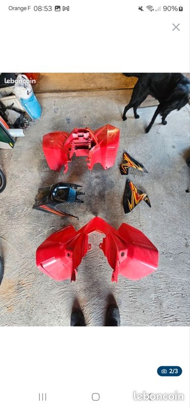 Kit plastiques ltz 400 phase 2 2012 (image 1)