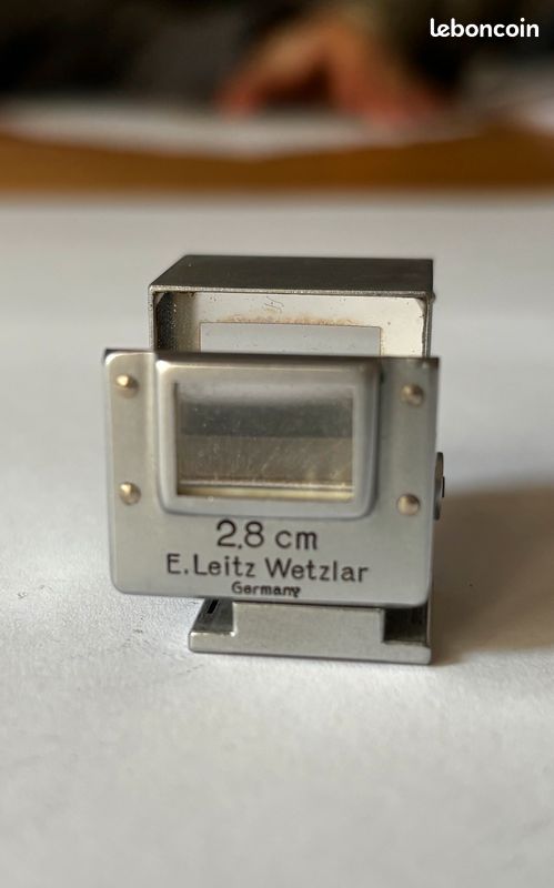 Viseur Leica SUOOQ 28 Mm – Acier – Pour Appareils Leica (Occasion, Bon état)