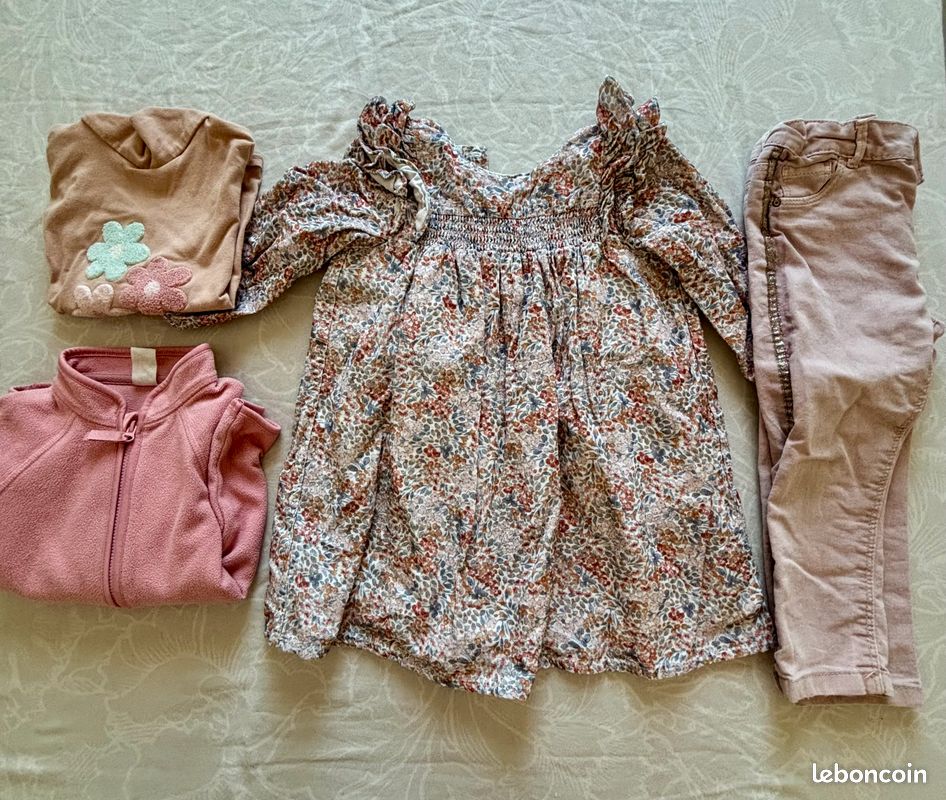 Lot vêtements 2 enfant filles (image 5)