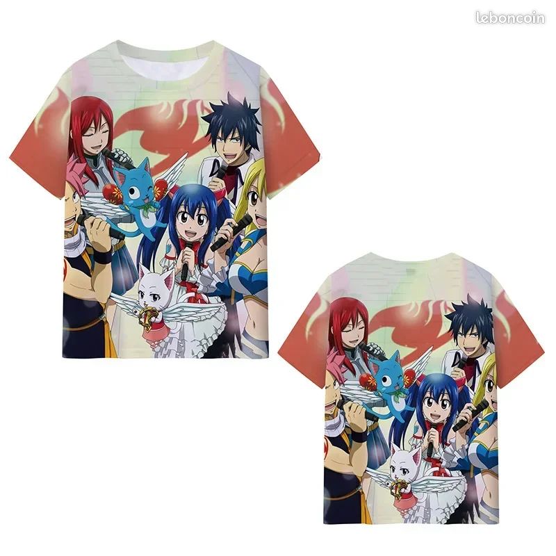 T-Shirt Graphique Fairy Tail (image 5)