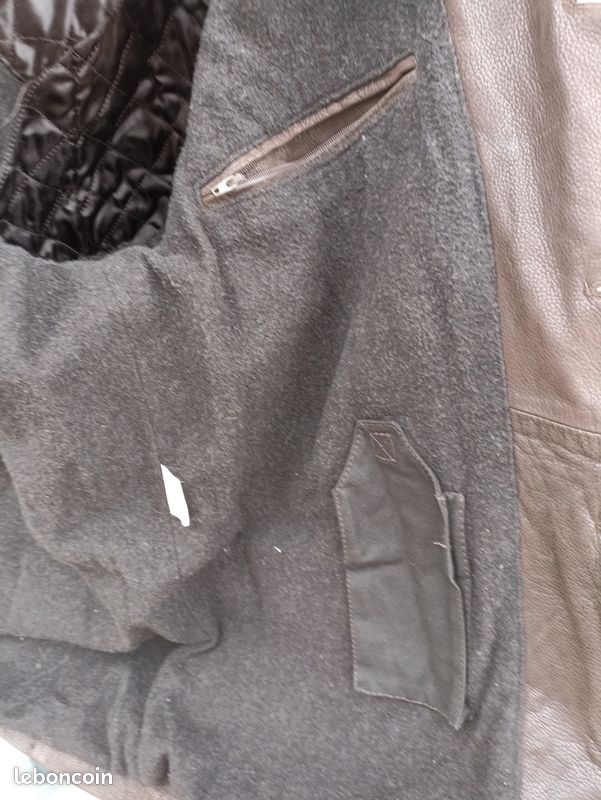 Veste cuir Burton of London homme (image 8)