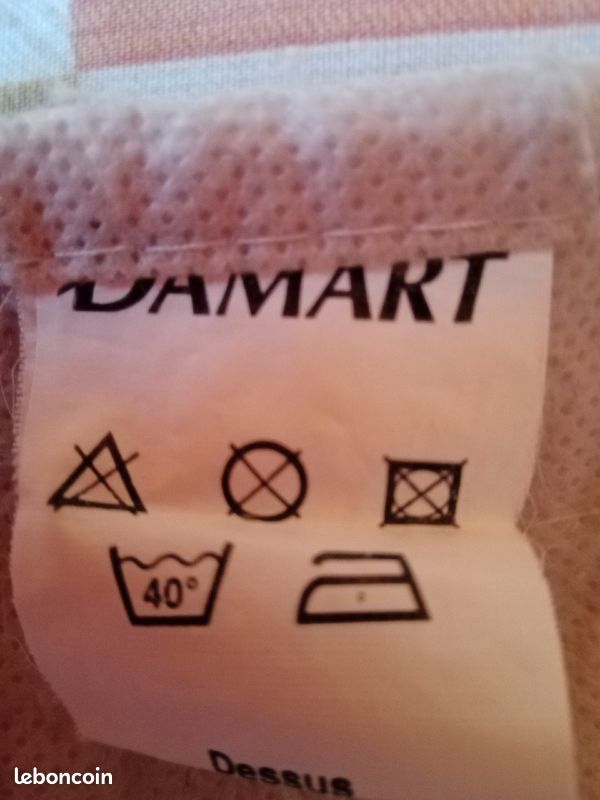 Plaid Vintage DAMART, imprimés géométriques, intérieur matelassé (image 8)