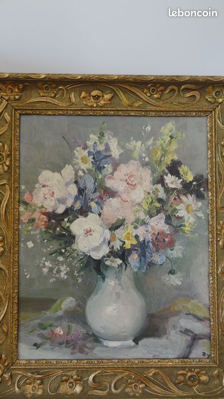 Cadre bois doré et peinture Marcel DYF (image 3)