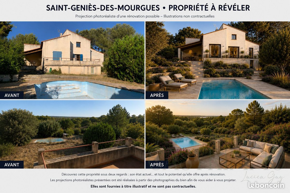 Maison 7 pièces 178 m² · à Saint-Geniès-des-Mourgues · 178 m² · 485 000 €