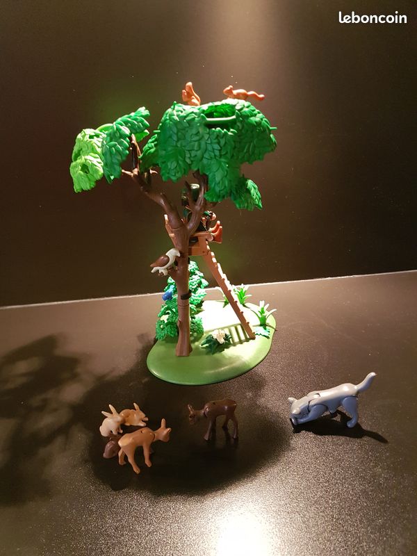 Playmobil garde forestier avec arbre du chasseur (image 2)