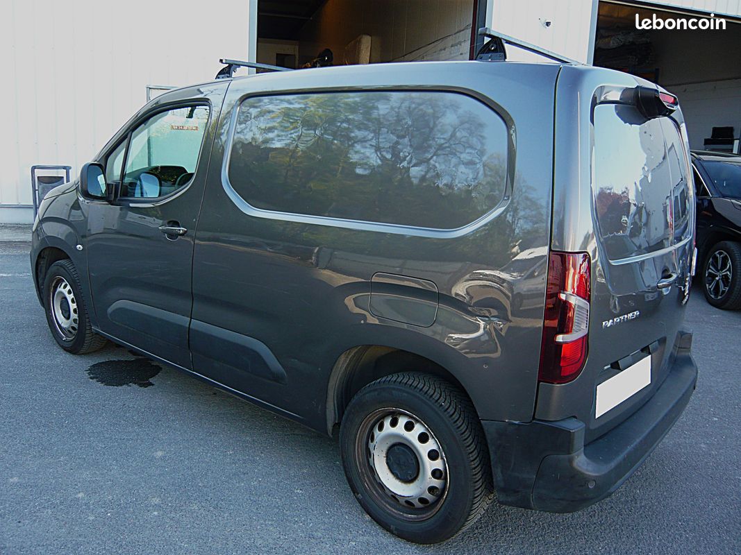 PEUGEOT PARTNER III 1.5 BlueHDi 130cv L1 EAT8 - 2019 - 190 000kms - DISTRIBUTION NEUVE (image 2)