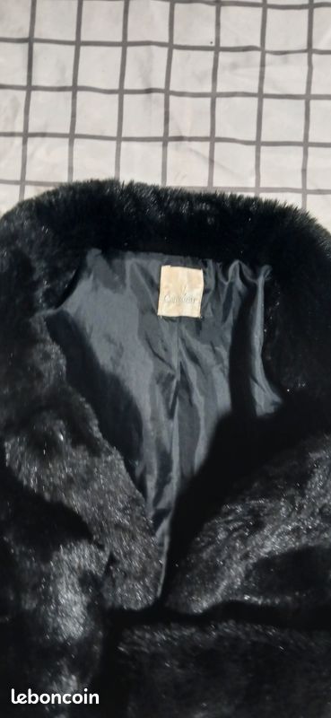 Manteau fourrure femme camaïeu (image 2)