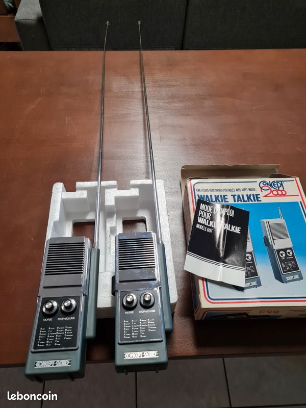 Cristaux Talkie-walkie M-Tron CB-1 Canal 31 Vintage - Neufs Scellés