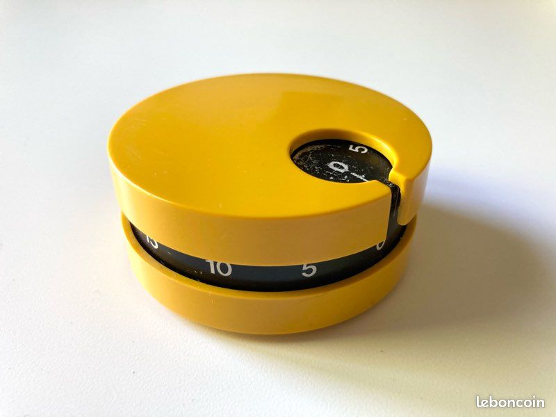 Minuteur De Cuisine Vintage Terraillon Minitimer – Design Richard Sapper – Italy