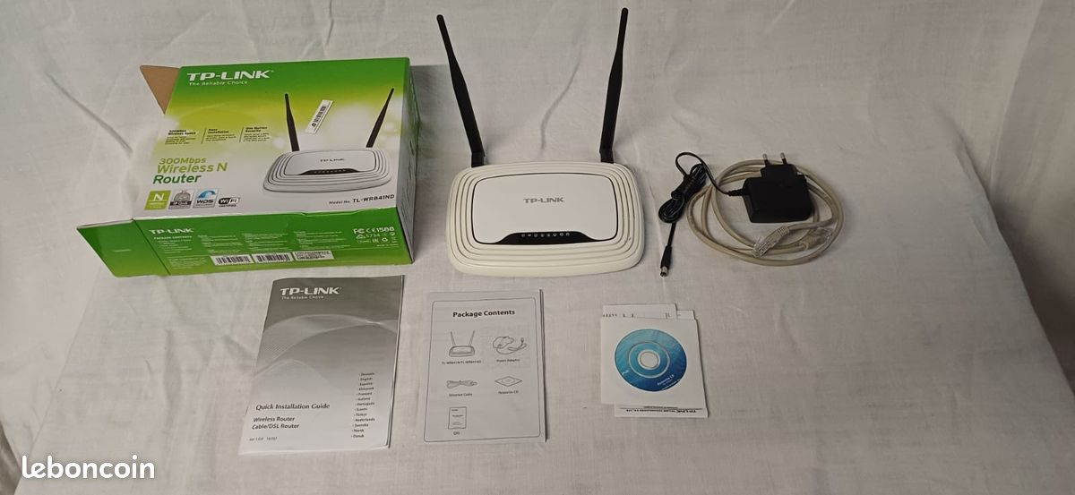 TP-Link Wireless N Router 300 Mbps TL-WR841ND (image 1)