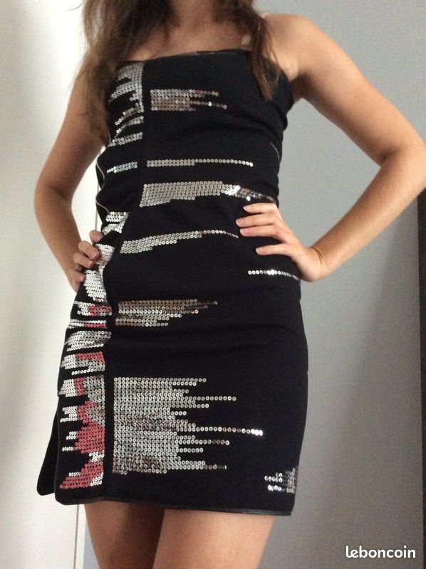 Robe à sequins Morgan neuve (image 1)