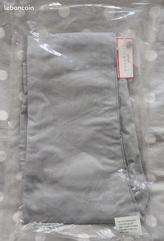 Pantalon Jacadi pour enfant, 12ans (152cm), gris clair, neuf jamais porté, avec étiquette (image 7)