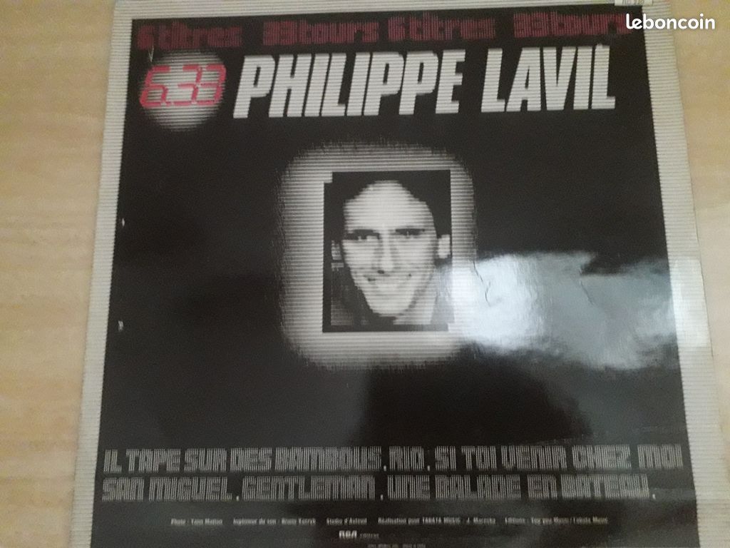 Disque 33t philippe lavil (image 2)
