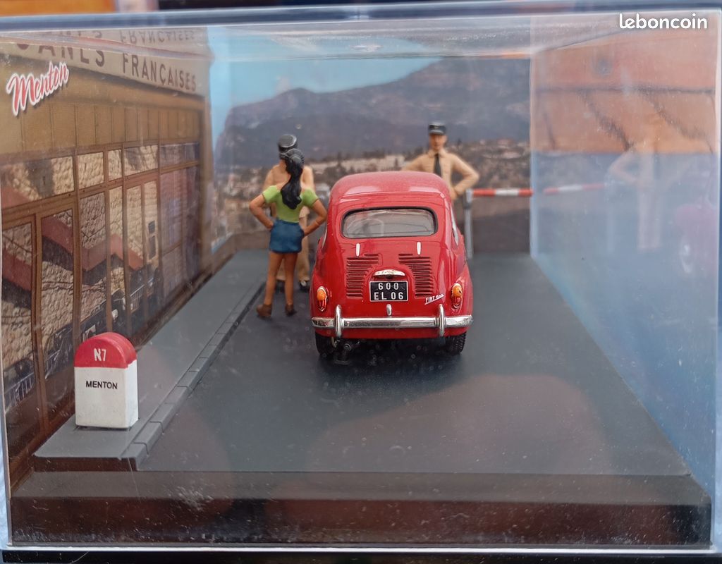 Modèle Réduit Taxi Fiat 600 Île D'Ischia 1969 - Échelle 1/43 - Solido, Neuf Avec Boîte
