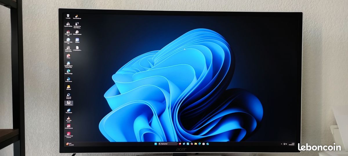 Écran 32" Acer EB321HQU - Résolution WQHD (2K) - Dalle IPS (image 1)