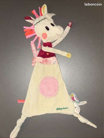 Doudou licorne Louise lilliputiens Jeux Jouets