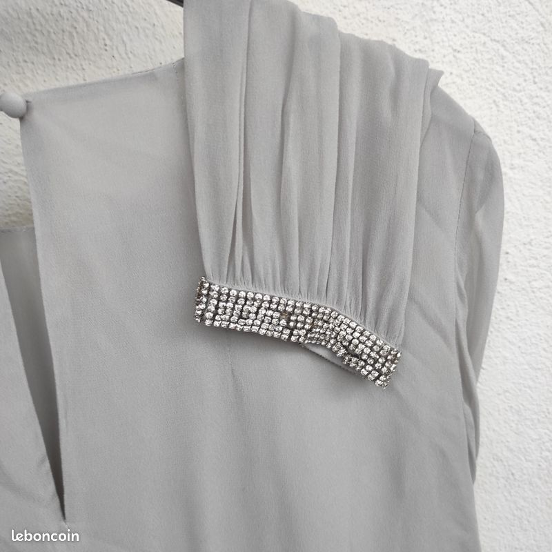Robe Maison 123 T40 gris clair (image 4)