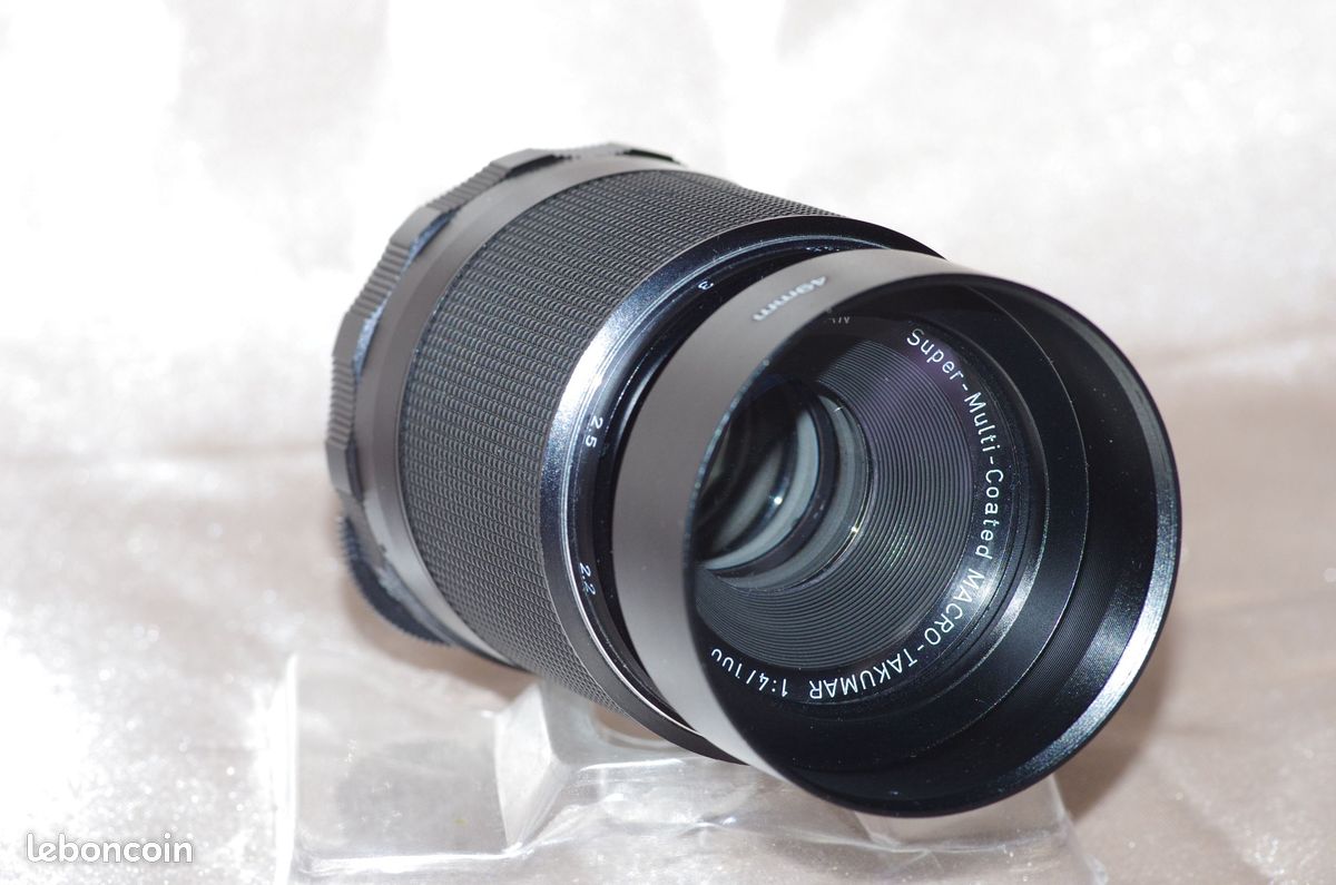 Objectif Pentax Super Multi Coated Macro Takumar 100mm f4 monture 42 à vis - Photo, audio & vidéo