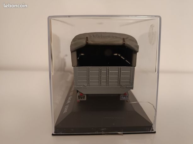 Camion Miniature Citroën U23 Bâché Usine Michelin - Norev échelle 1:54 - Sur Socle - Occasion