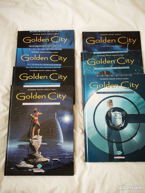 BD Golden City tomes 1 à 7 (image 1)