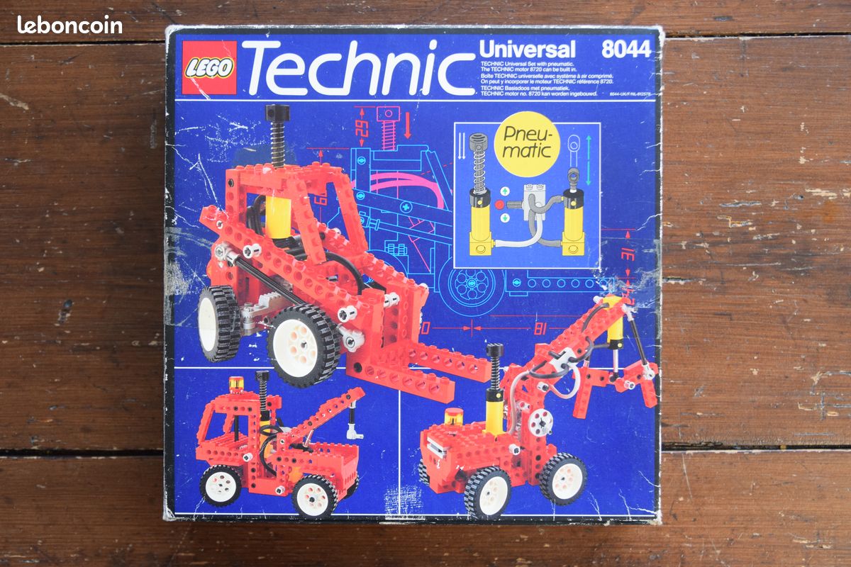 Lego Technic 8044 - Universal Pneumatic set - Jeux & Jouets