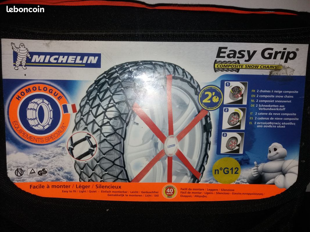 Michelin Chaîne à neige Easy Grip G12