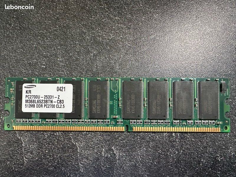 Lot De Barrettes RAM DDR/DDR2 SO-DIMM Pour PC Portable - Occasion, Testées