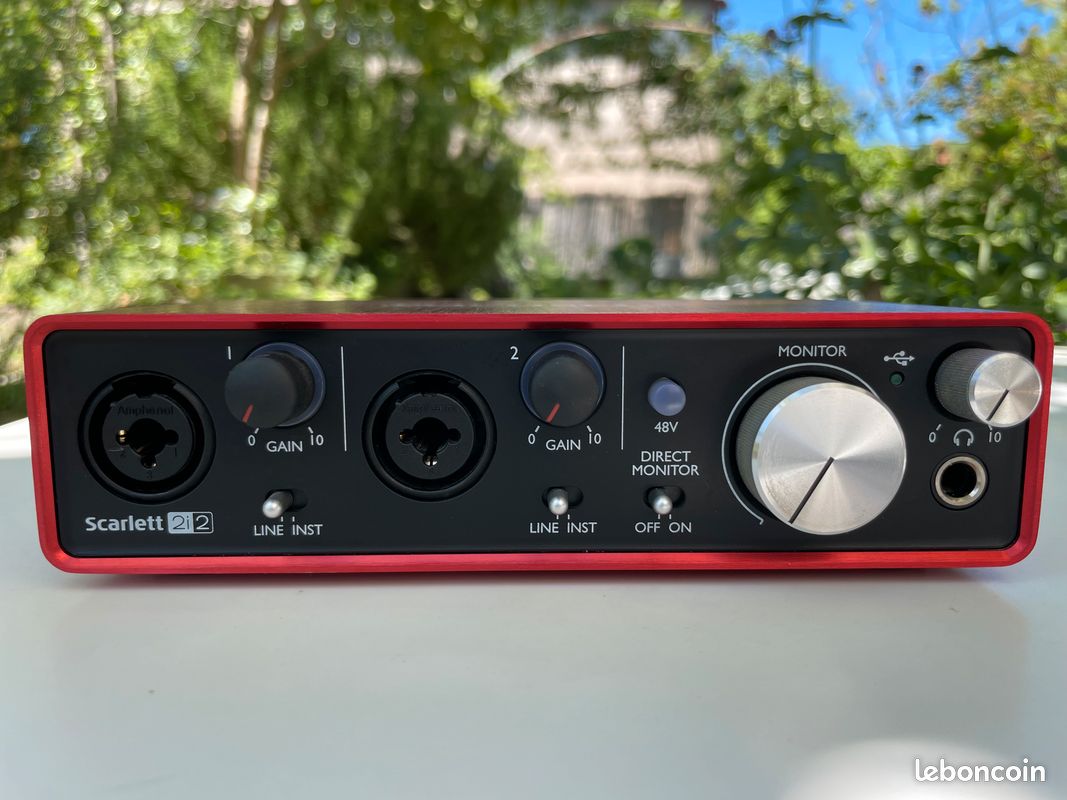 Kit Home Studio Focusrite Scarlett 2i2 2nd Gen (image 2)