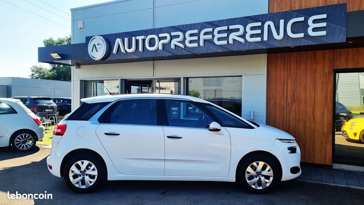 Citroen C4 PICASSO HDI 115CH EXCLUSIVE ETG6*TOIT PANORAMIQUE*ATTELAGE*PALETTE AU VOLANT*RADAR (image 5)