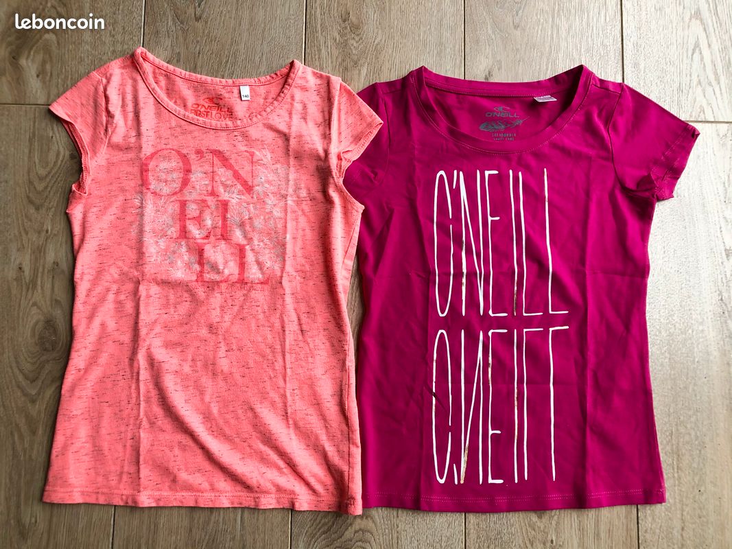 T-Shirts O'Neilll pour Fille 10 à 11 ans, Taille 140 cm, très bon état (image 1)