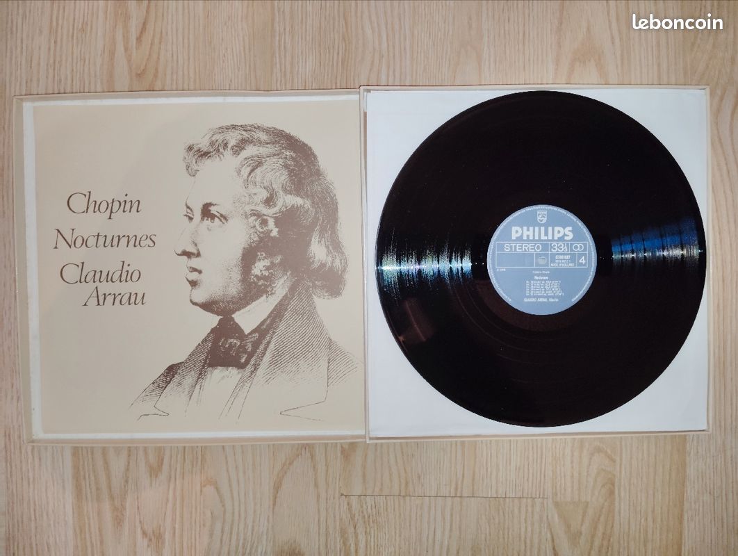 Vinyles - FRÉDÉRIC CHOPIN - les 21 nocturnes / 1978 (image 2)