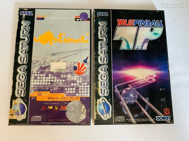 Lot de 2 jeux Sega Saturn Complet (image 1)