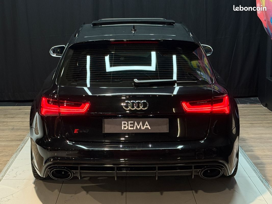 AUDI RS6 C7 AVANT PERFORMANCE 4.0 TFSi V8 605cv QUATTRO TIPTRONIC | BOSE | TOIT OUVRANT | 989 euros/mois (image 5)