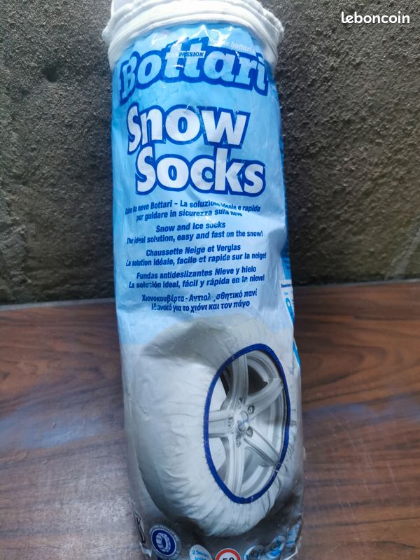 RESCAL Chaussettes à Neige Universelles Pour Pneus - Antidérapantes Et